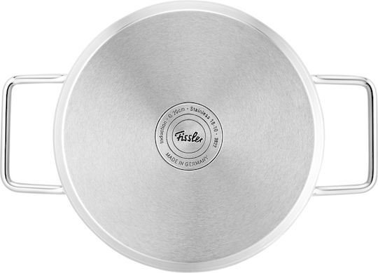 Fissler Pure Βαθιά Ανοξείδωτη Κατσαρόλα 5.7lt / 24cm