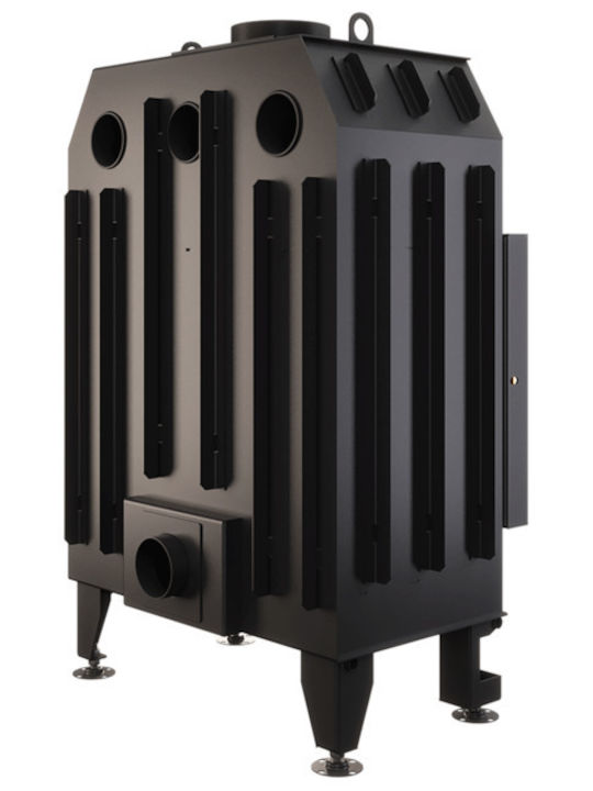 Saven Energy Eco Kaminofen Holz 15.1kW Gerade mit einer zu öffnenden Tür Geschlossenes Ausdehnungsgefäß