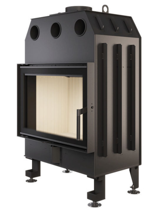 Saven Energy Eco Kaminofen Holz 15.1kW Gerade mit einer zu öffnenden Tür Geschlossenes Ausdehnungsgefäß