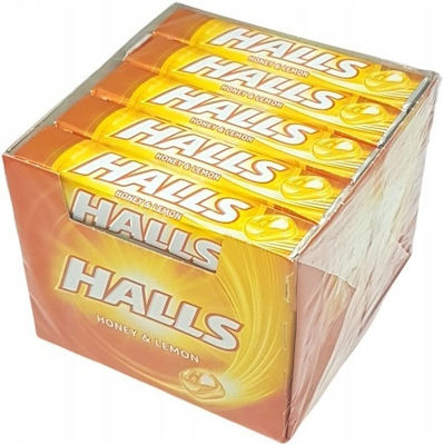 Halls Candies with Honey Lemon Flavour 20pcs 33.5gr