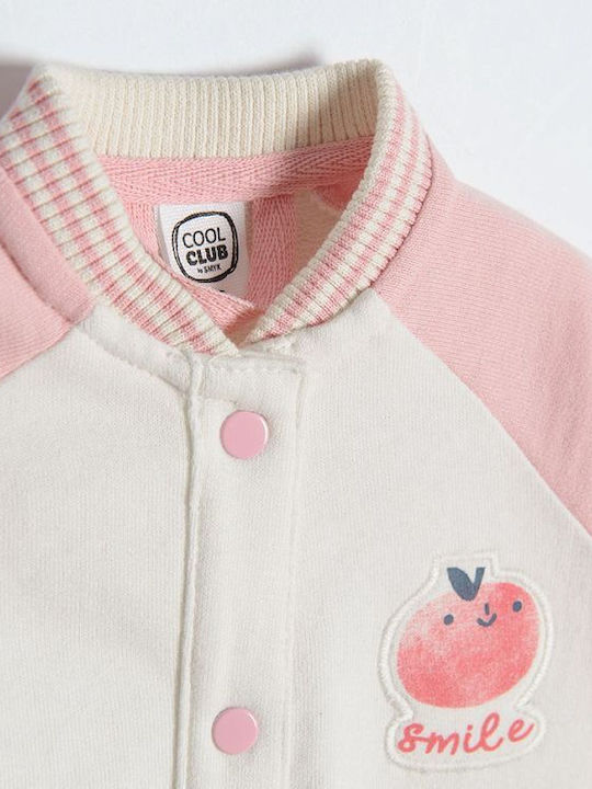 Cardigan pentru copii Alb