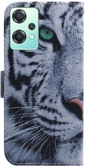Coloured Drawing Tiger Wallet Δερματίνης Πολύχρωμο (OnePlus Nord CE 2 Lite)