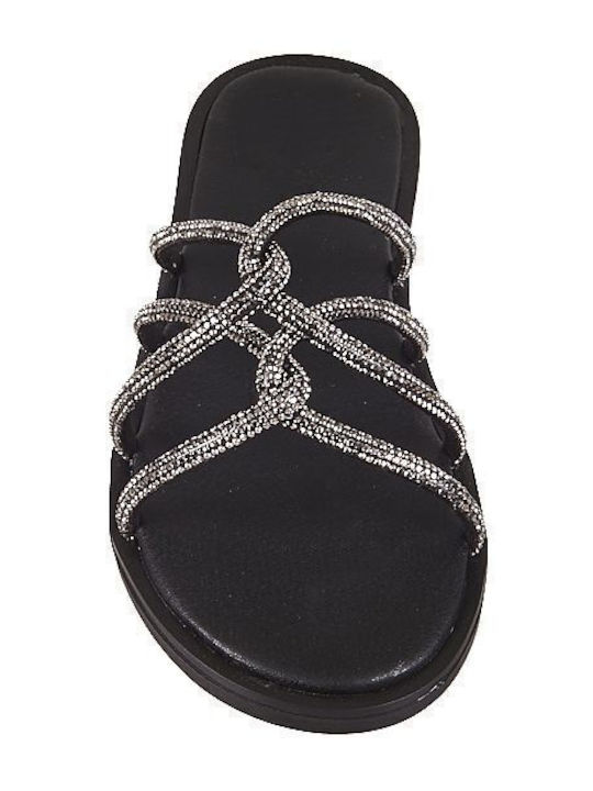 Γυναικεία Σανδάλια Silver Black