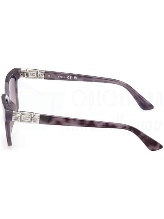 Guess Women's Sunglasses with Purple Tartaruga Acetate Frame and Purple Gradient Lenses GU7869 83B