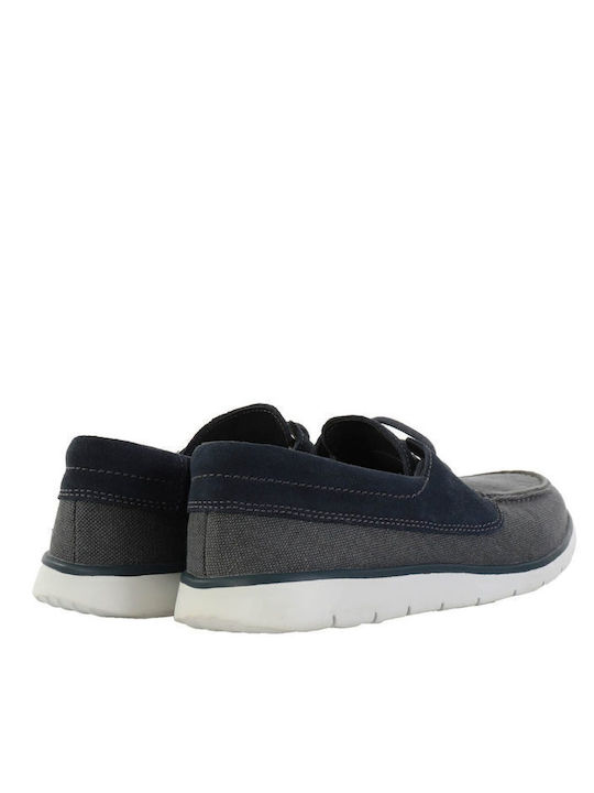 Herren Mokassins Navy Blue