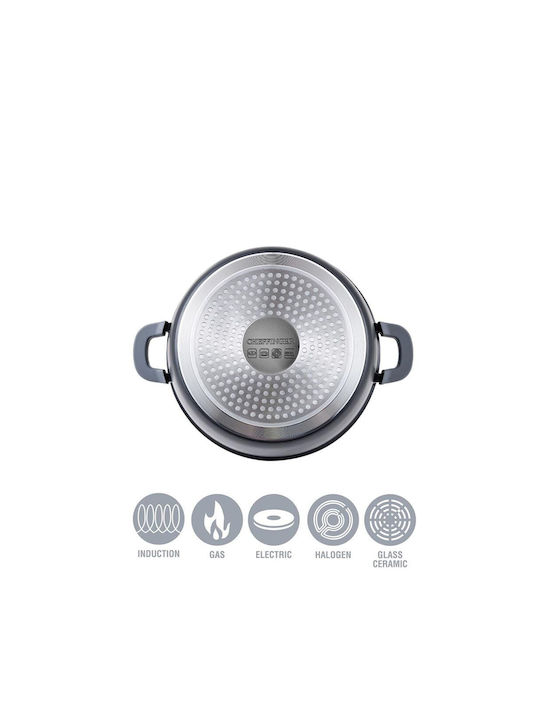 Cheffinger Tiefer Topf aus Aluminium 32cm