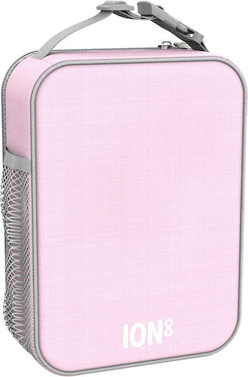 Ion8 School Lunch Bag Insulated Handbag 4.2 Litres Pink 19.5x8x26.5cm