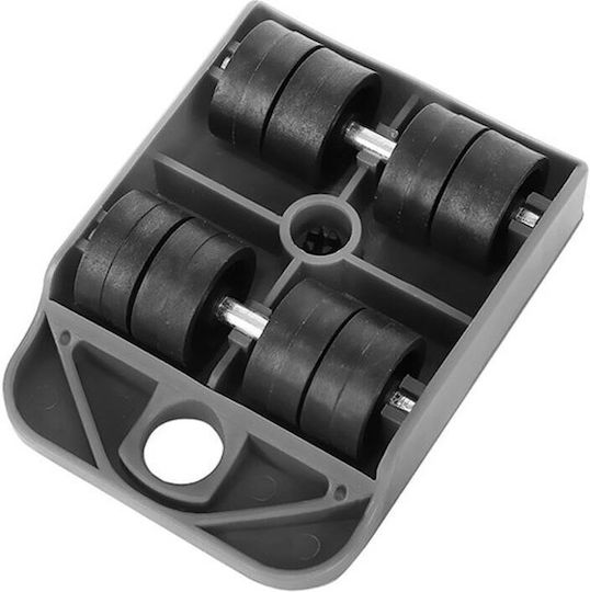 SPM Furniture Lifter 5τμχ Bigstren Set 4 Bases Lever Movement Household Appliances Furniture Weight Up To for Weight Load up to 150kg Gray