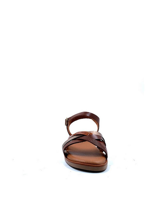 Spk Damen Flatforms 2302 Cognac (Avellana Petra Dov)