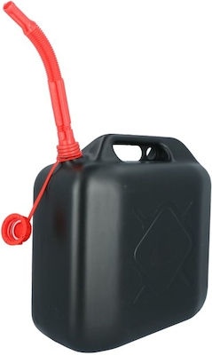 Carpoint Fuel Plastic Can with Extension Tube 20lt Black