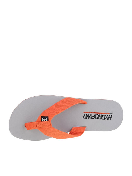 Herrensandalen in Orange Farbe