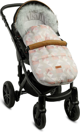 Sensillo Olaf Universal Stroller Footmuff Pink 100x45cm