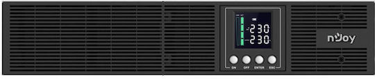 NJOY Aster 3K USV 3000VA 2700W mit 8 IEC Steckdosen