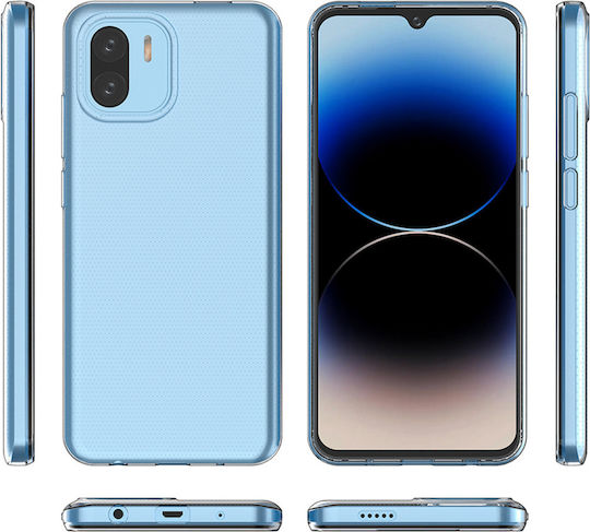 Hurtel Ultra Clear 0.5mm Back Cover Σιλικόνης 0.5mm Διάφανο (Redmi A1 / A2)