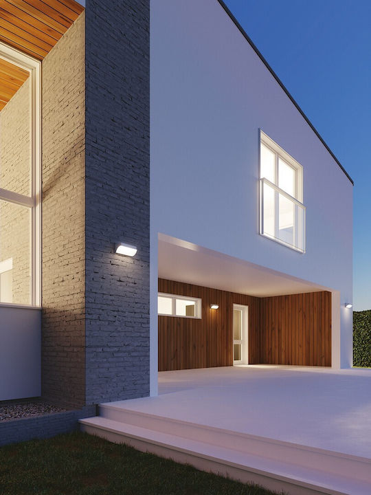 Fan Europe Border Wall-Mounted Outdoor Ceiling Light LED IP65 30W 26.2x13x12.8εκ.