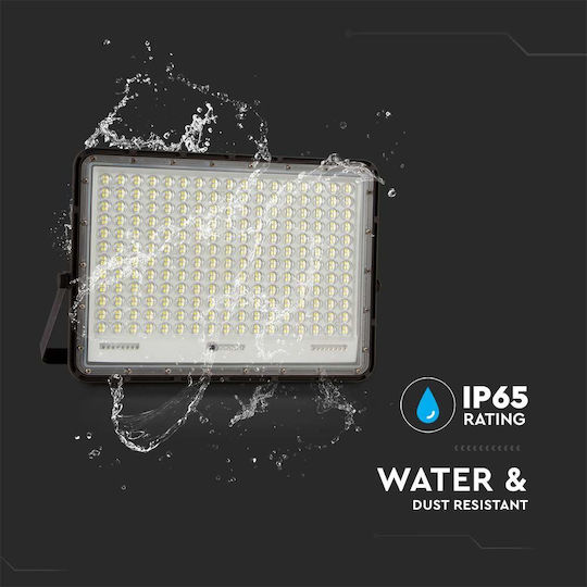 V-TAC Στεγανός Ηλιακός Προβολέας LED 30W Φυσικό Λευκό 4000K IP65