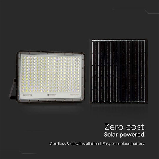 V-TAC Στεγανός Ηλιακός Προβολέας LED 30W Φυσικό Λευκό 4000K IP65