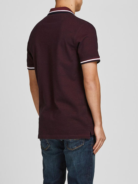 Jack & Jones Polo T-shirt Port Royale / White