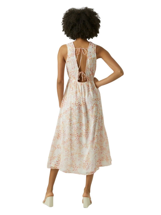 Vero Moda Summer Maxi Dress for Wedding / Baptism Open Back Snow White