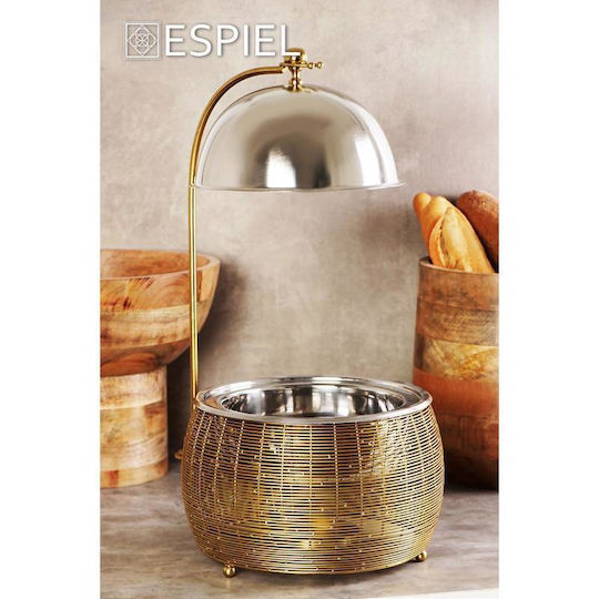 Espiel Mango Decorative Bowl Brown 20.3x20.3x24.1cm