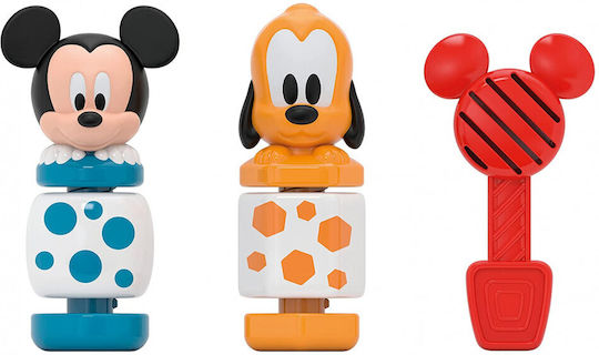 Baby Clementoni Stacking Toy Mickey & Pluto Build & Play for 18++ Months