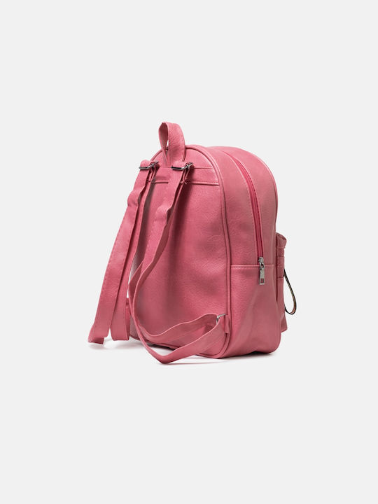 InShoes Damen Tasche Rucksack Fuchsie