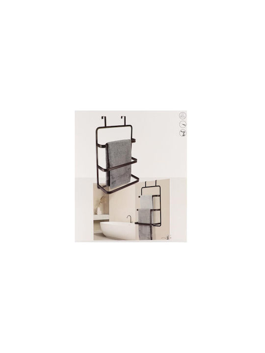 Door Hook 3 Slots Metallic 42x89cm