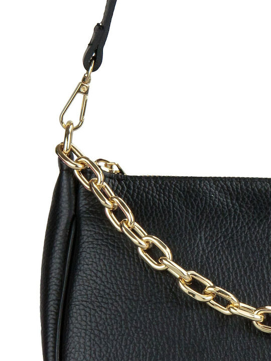 Leather Women's Bag Crossbody Black