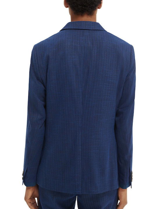 Scotch & Soda Men's Summer Suit Jacket Navy Blue