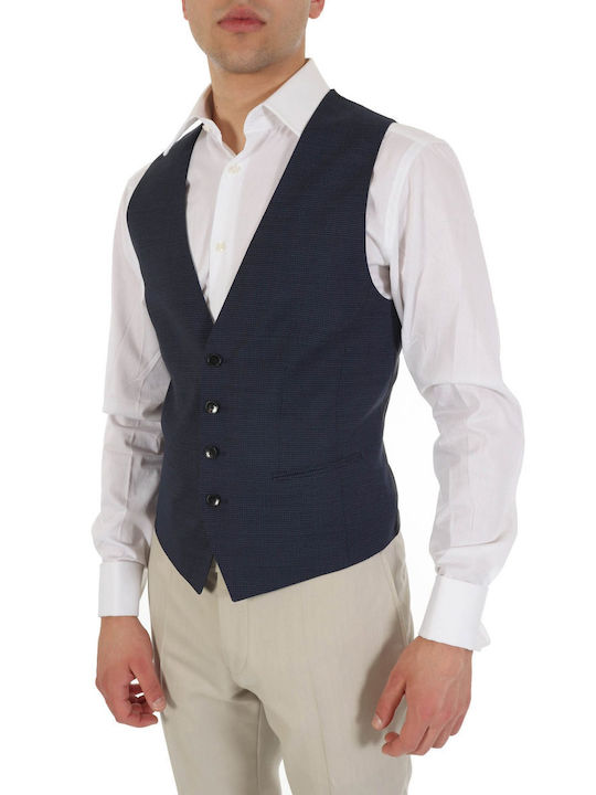 Hugo Boss Men's Vest Slim Fit Blue