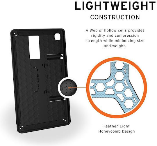 UAG Scout Back Cover Durabilă Neagră (Galaxy Tab A7 Lite)