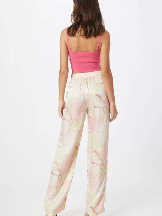 Scotch & Soda Gia Women's Satin Trousers in Wide Line