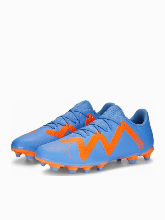PUMA Future Play Ποδοσφαιρικά Παπούτσια με Τάπες FG/AG Μπλε
