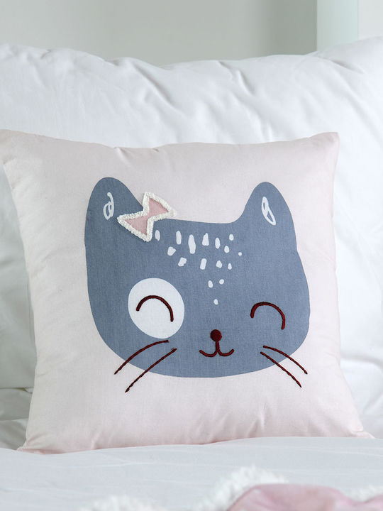 Kids Decorative Pillow S-F Zoeline Souris 40x40cm