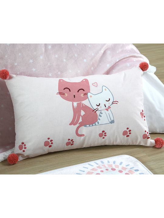 Παιδικό Διακοσμητικό Μαξιλάρι S-F Zoeline Rose 50x30εκ.