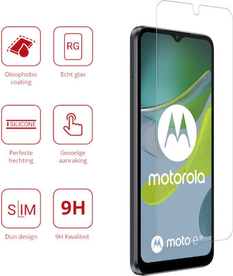 Rosso Gehärtetes Glas (Motorola Moto E13)