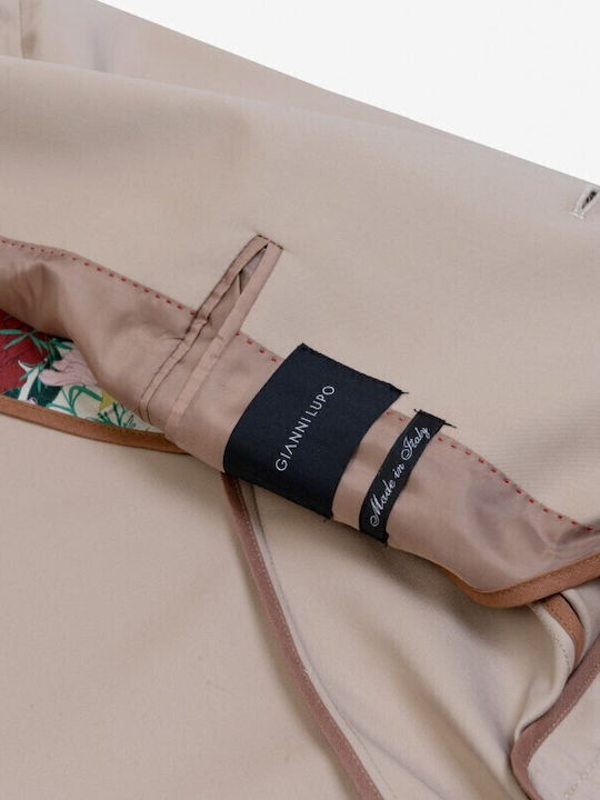 Sommer Herrenanzugsjacke Beige
