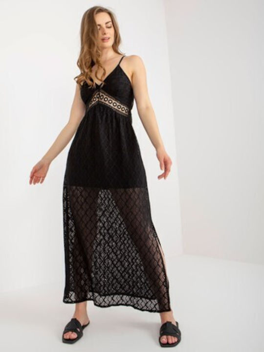 Och Bella Summer Maxi Dress Black