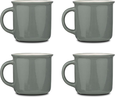 Nava Yes You Can Mug from Porcelain Gray 380ml