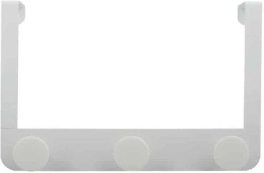 Dimitracas Door Hook 3 Slots Metallic 30x4.4x20cm