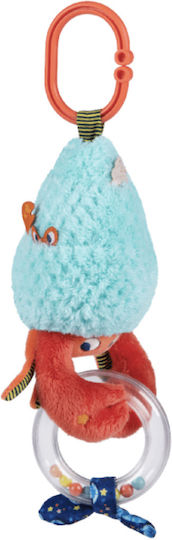 Moulin Roty Ζωάκι Καβουράκι με Κρίκο από Ύφασμα με Ήχους για 6+ Μηνών