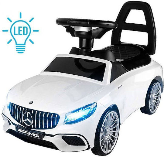 Ecotoys Mercedes Amg with Led and Sounds 5528 Baby Push Walker Ride On White