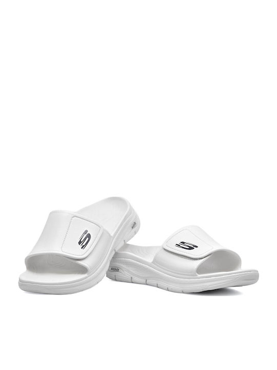 Arch Fit-Feelin Fresh Herren Slides Weiße