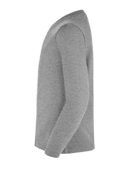Kids' Shirt Long Sleeve Gray Super Mario Bros