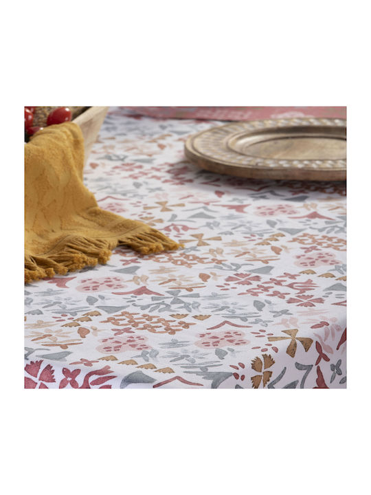 Nef-Nef Homeware Cotton & Polyester Tablecloth Multicolor 140x180cm