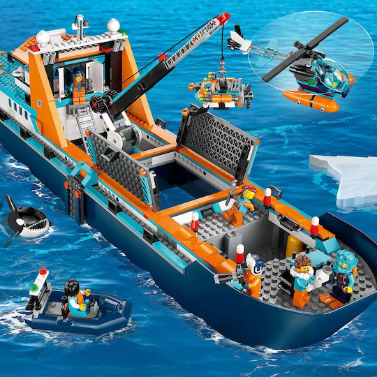 LEGO Lego City Arktischer Entdecker Schiff Für 7+ Jahre 815 Stück