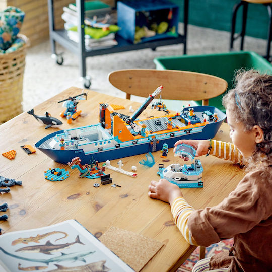 LEGO Lego City Arktischer Entdecker Schiff Für 7+ Jahre 815 Stück
