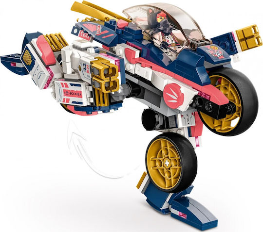 LEGO Ninjago Sora's Transforming Mech Bike Racer pentru 8+ Ani