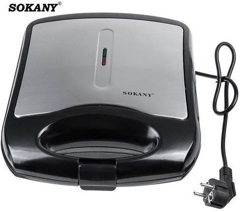 Sokany HY811 Сандвич тостер за 2 Сандвичи 1400W Inox