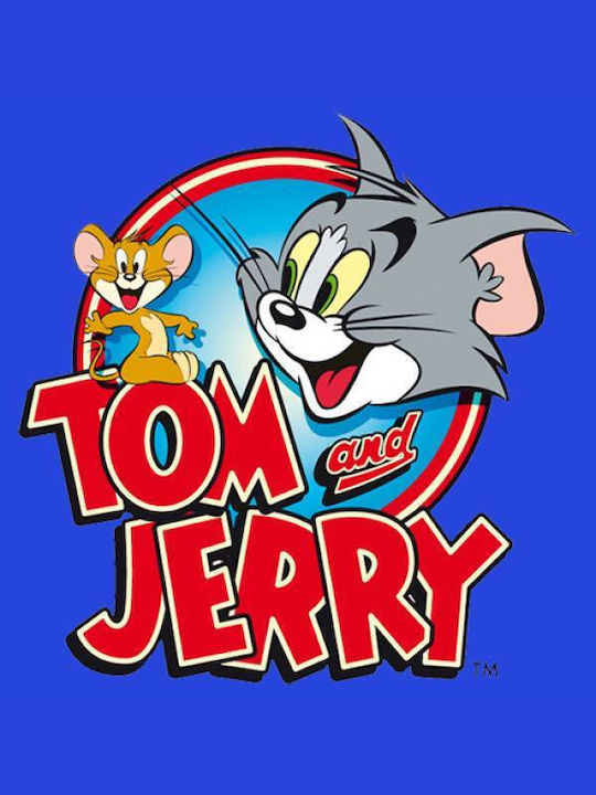 Takeposition Детска блуза Дълъг ръкав Черно Tom & Jerry